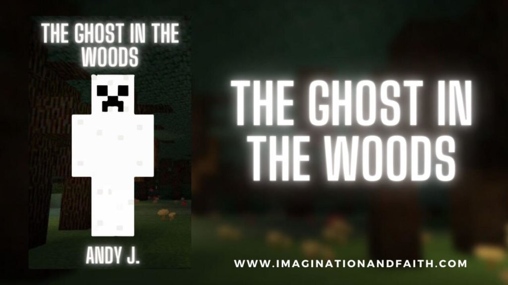 Post art for the ghost in the woods Minecraft fanfiction